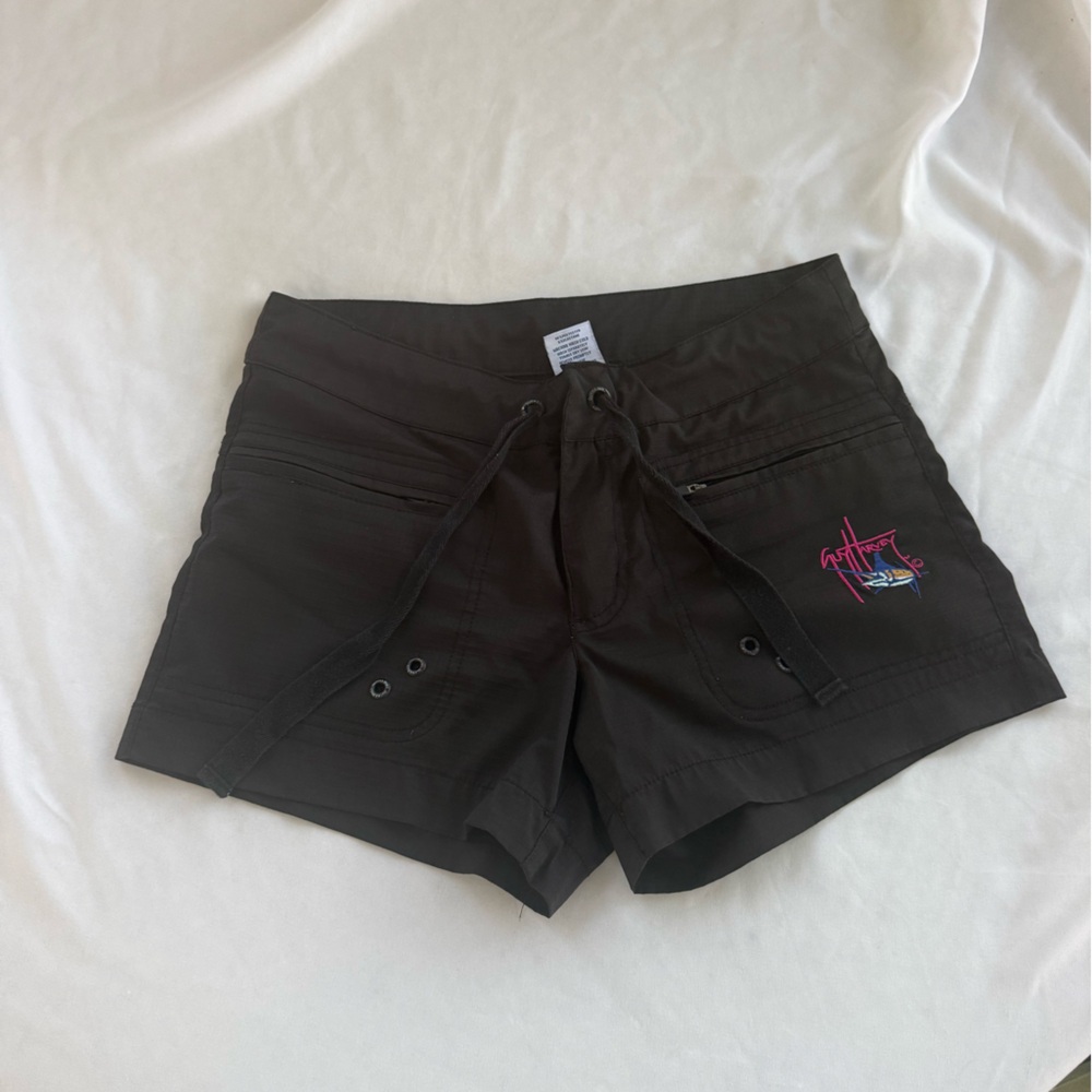Guy Harvey Black Boating Shorts
